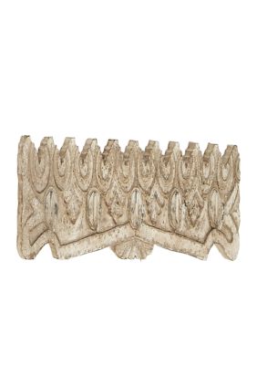 Monroe Lane Mango Wood Farmhouse Wall Hook, Brown