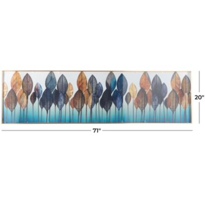 Contemporary Porcelain Ceramic Framed Wall Art