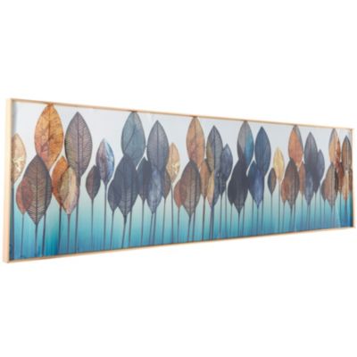 Contemporary Porcelain Ceramic Framed Wall Art