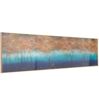 Contemporary Porcelain Ceramic Framed Wall Art