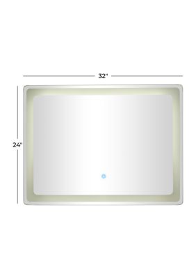 Modern Glass LED Mirror