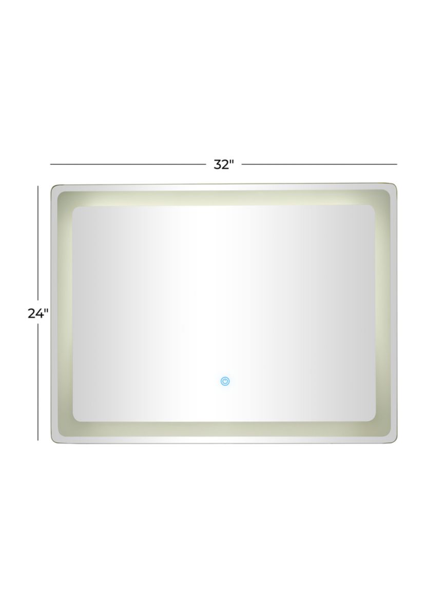 Modern Glass LED Mirror