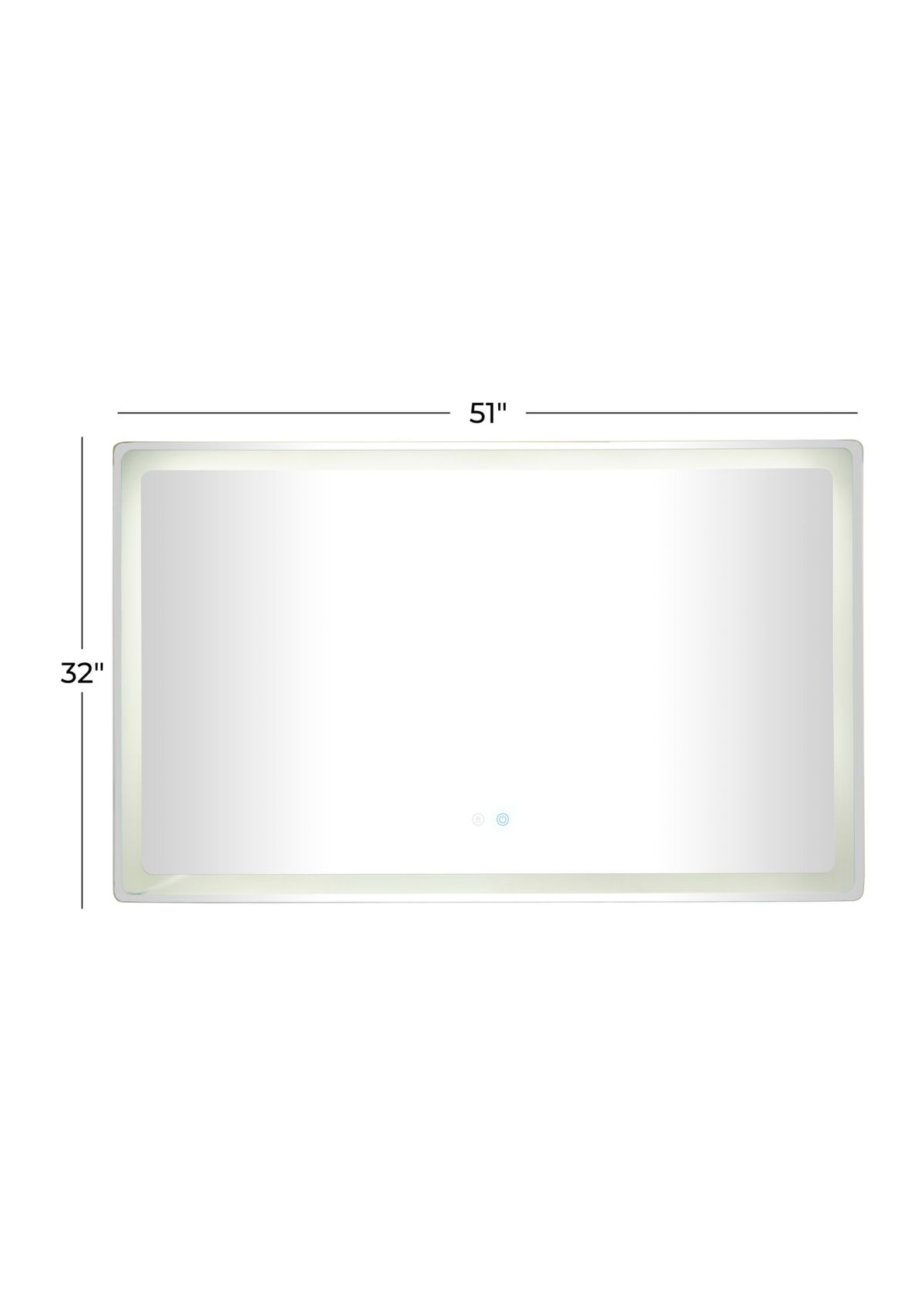 Modern Glass Anti Fog Mirror