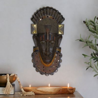 Eclectic Polystone Wall Decor