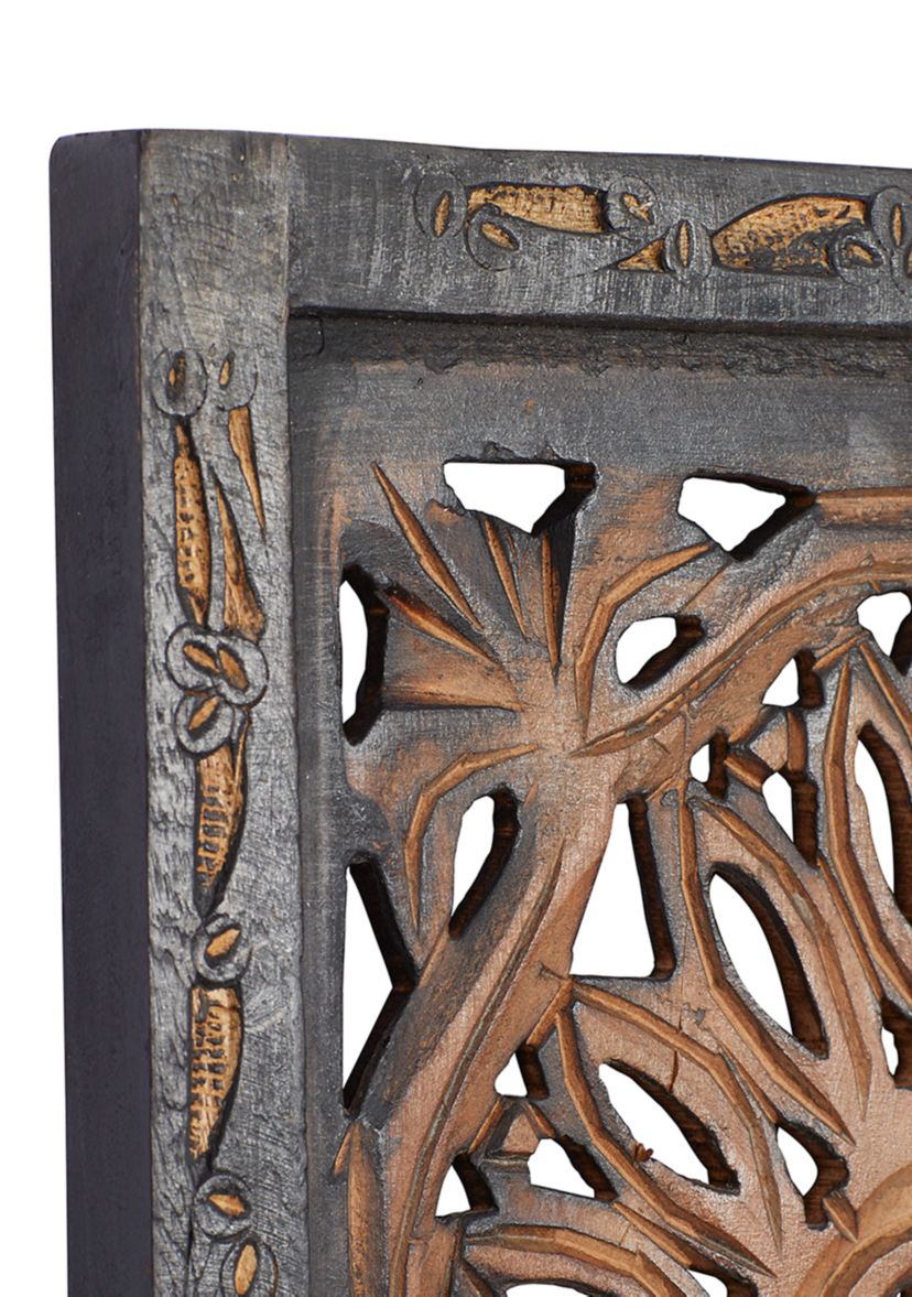 Traditional Wood Wall Decor - Set of 2