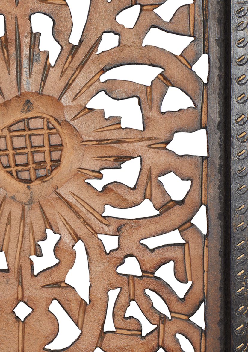 Traditional Wood Wall Decor - Set of 2