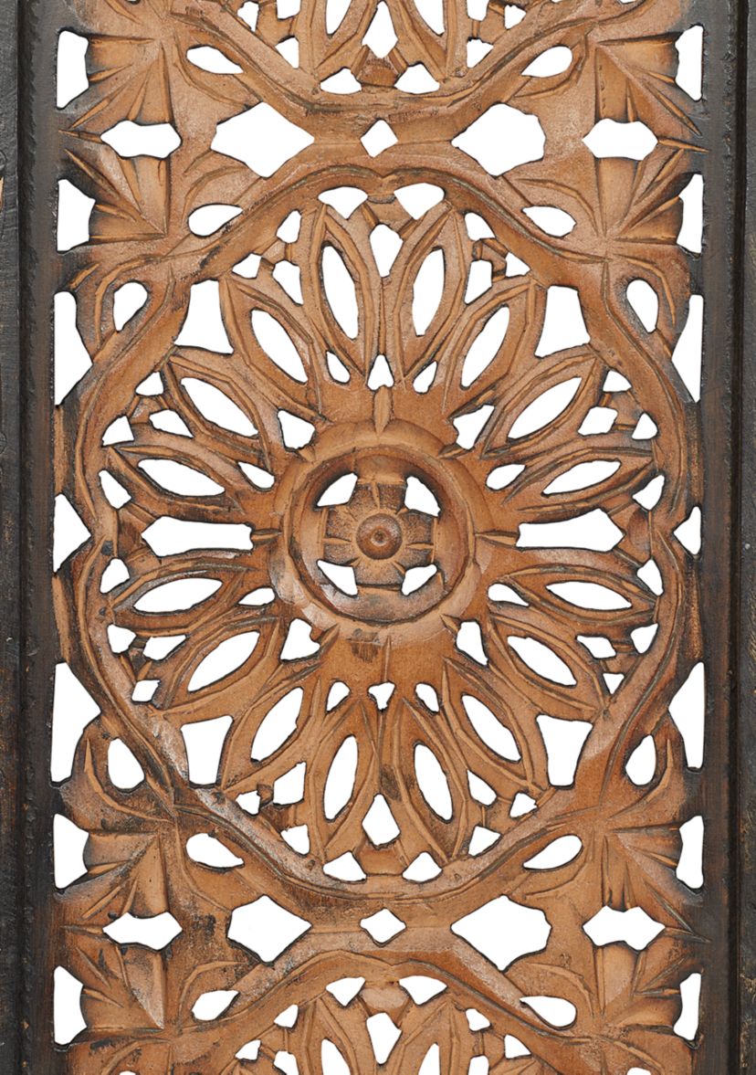 Traditional Wood Wall Decor - Set of 2