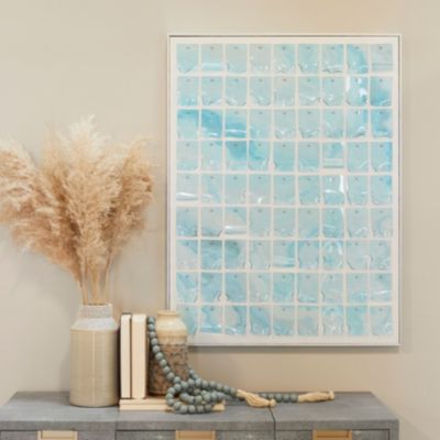 Contemporary Acrylic Plastic Framed Wall Art