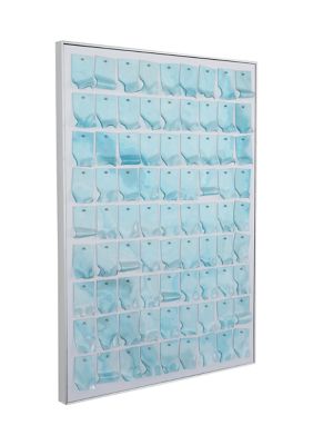 Contemporary Acrylic Plastic Framed Wall Art