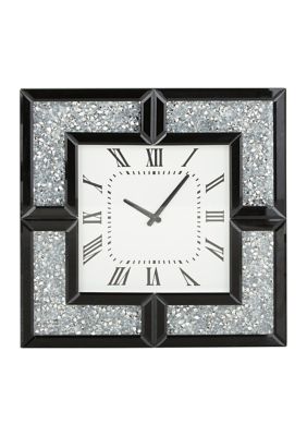 Glam Glass Wall Clock