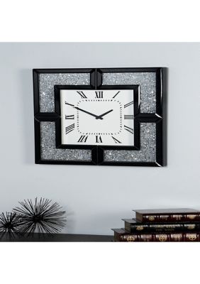 Glam Glass Wall Clock