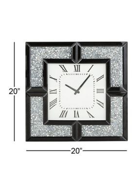 Glam Glass Wall Clock