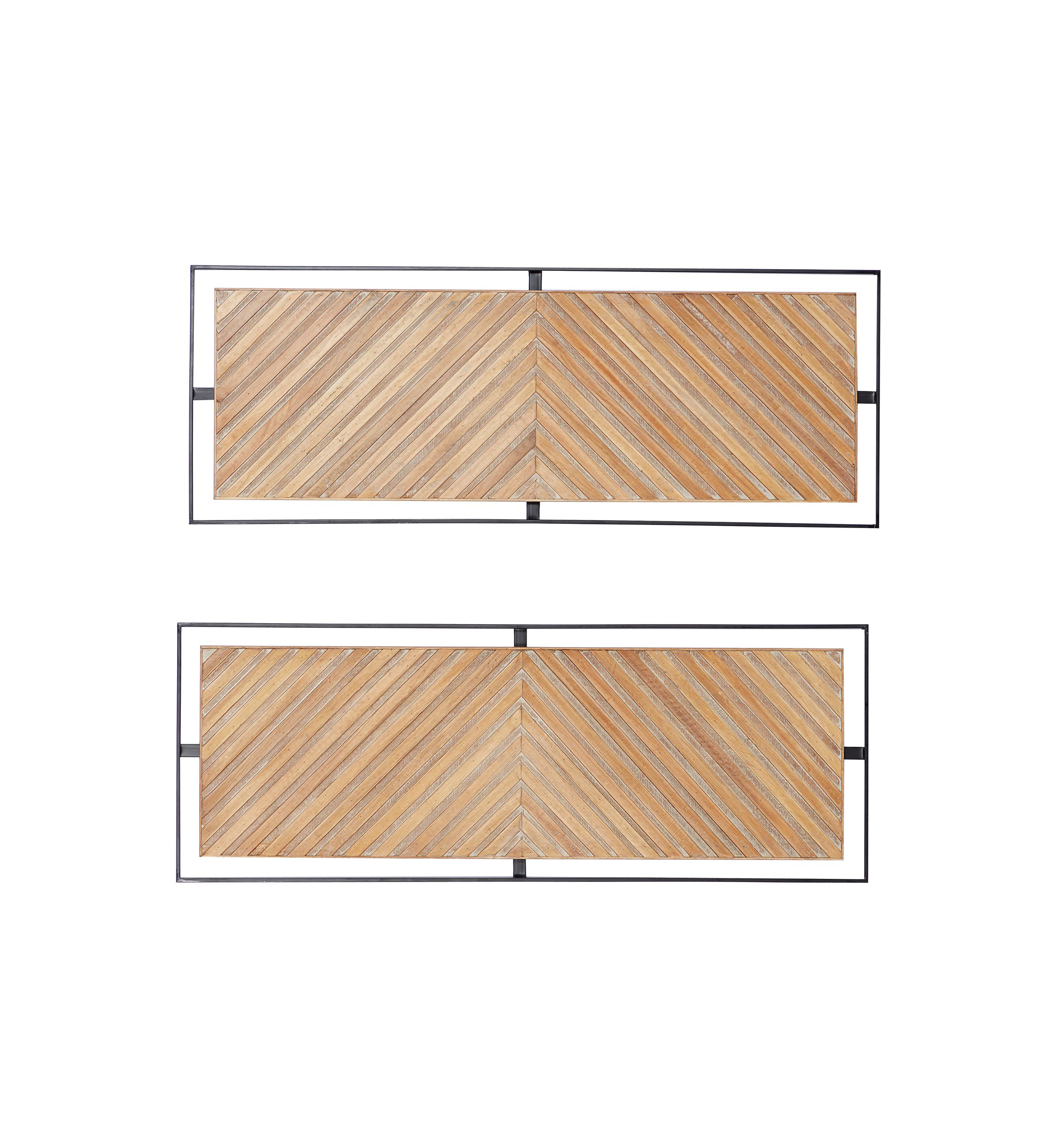 Monroe Lane Farmhouse Wooden Wall Decor - Set of 2 | Belk