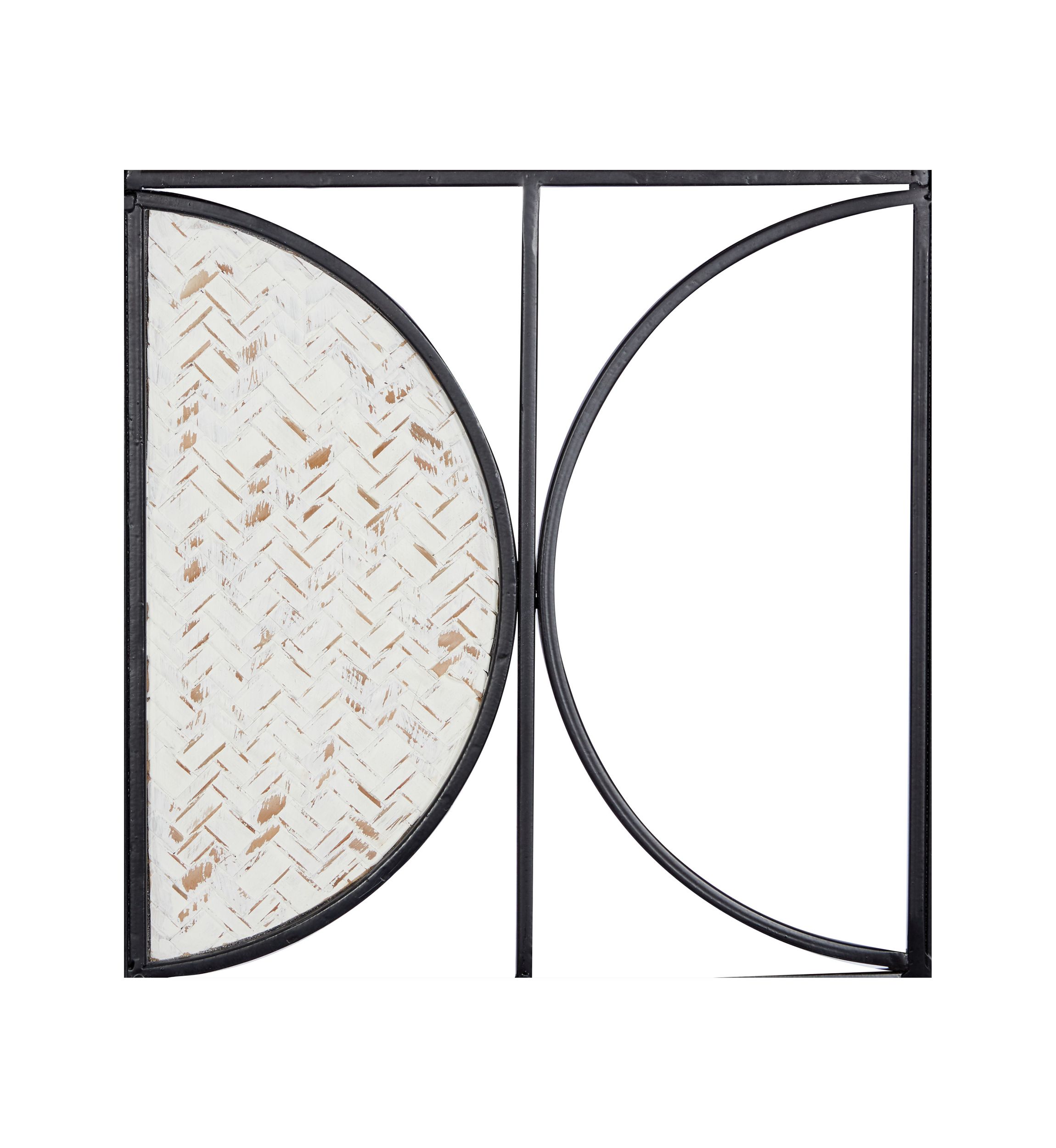 Contemporary Metal Wall Decor - Set of 2