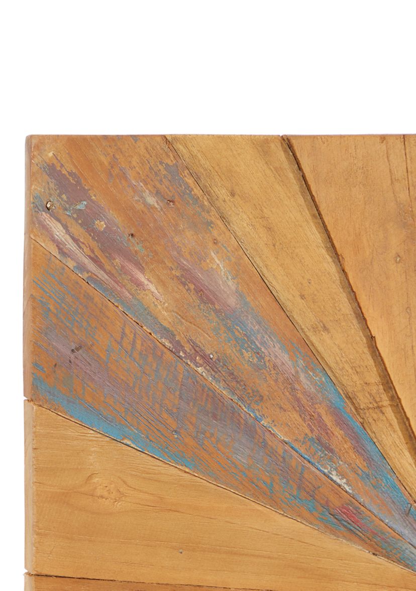 Rustic Teak Wood Wall Decor