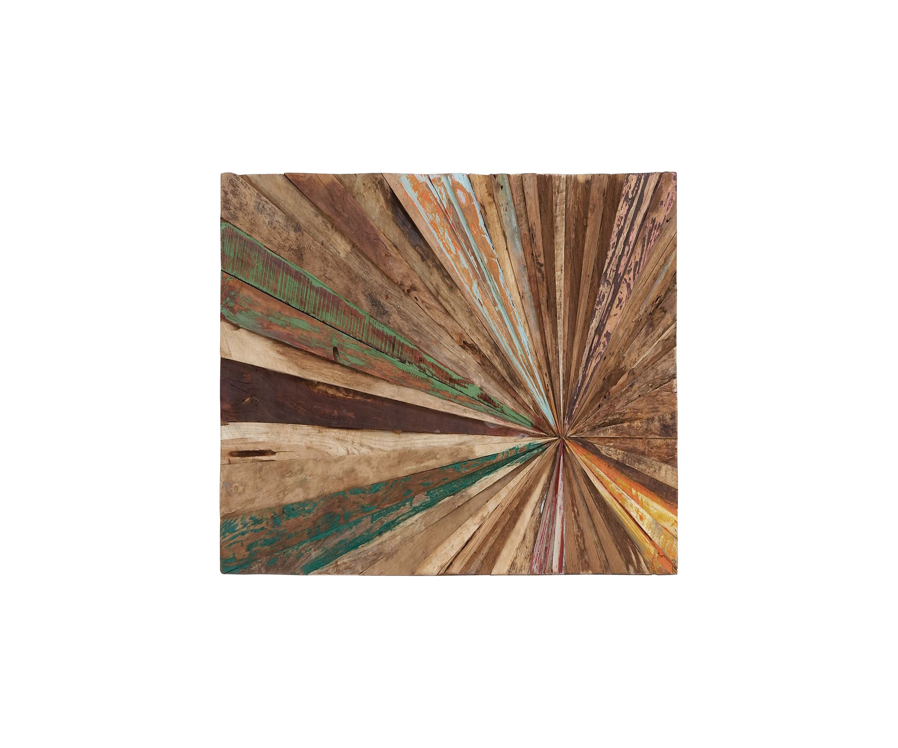 Rustic Teak Wood Wall Decor