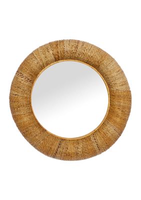 Coastal Rattan Wall Mirror