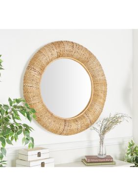 Coastal Rattan Wall Mirror