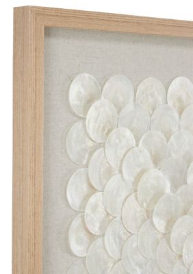 Coastal Shell Shadow Box - Set of 2