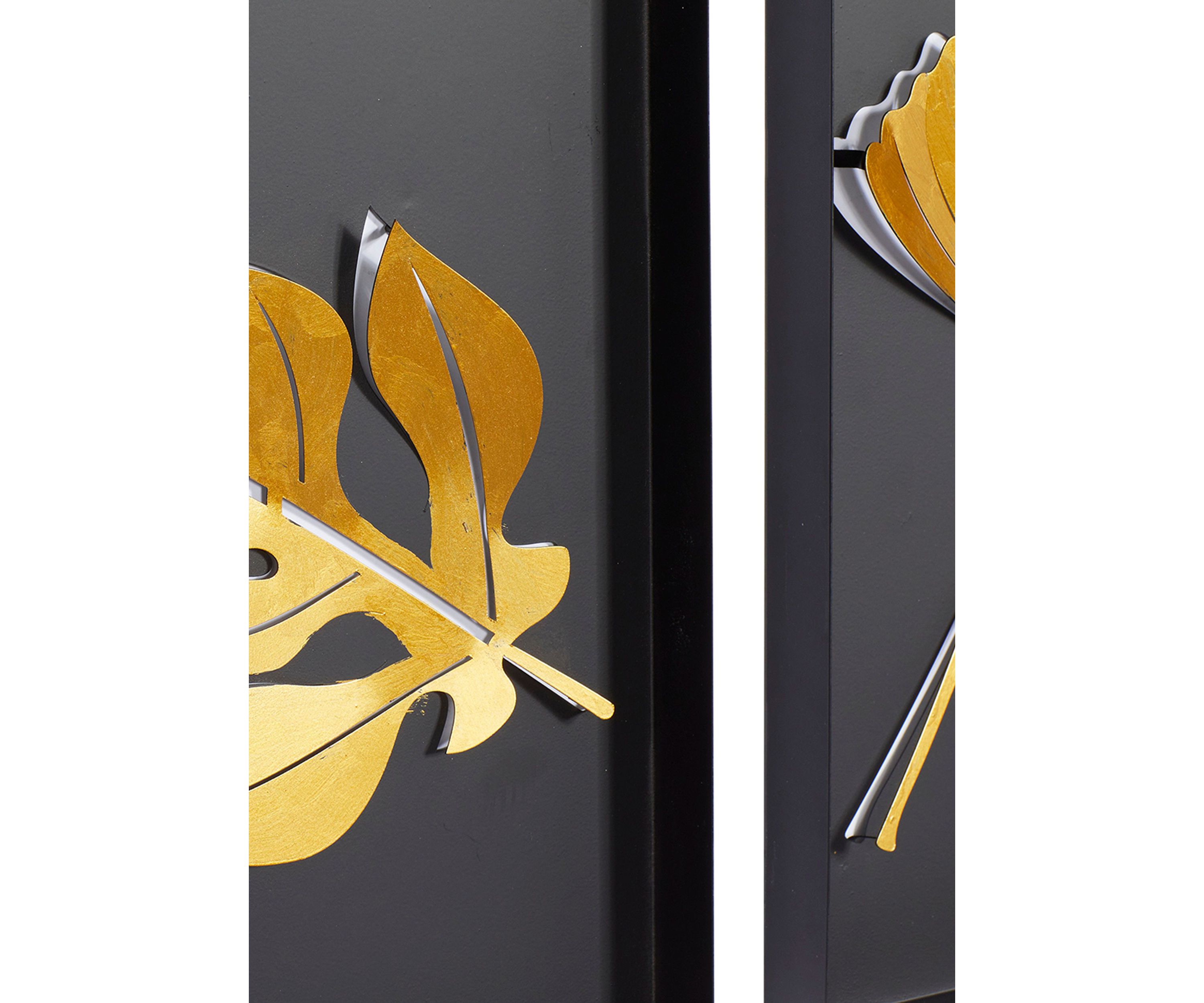 Contemporary Metal Wall Decor - Set of 6