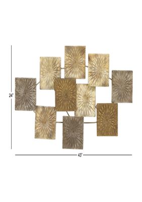 Contemporary Metal Wall Decor