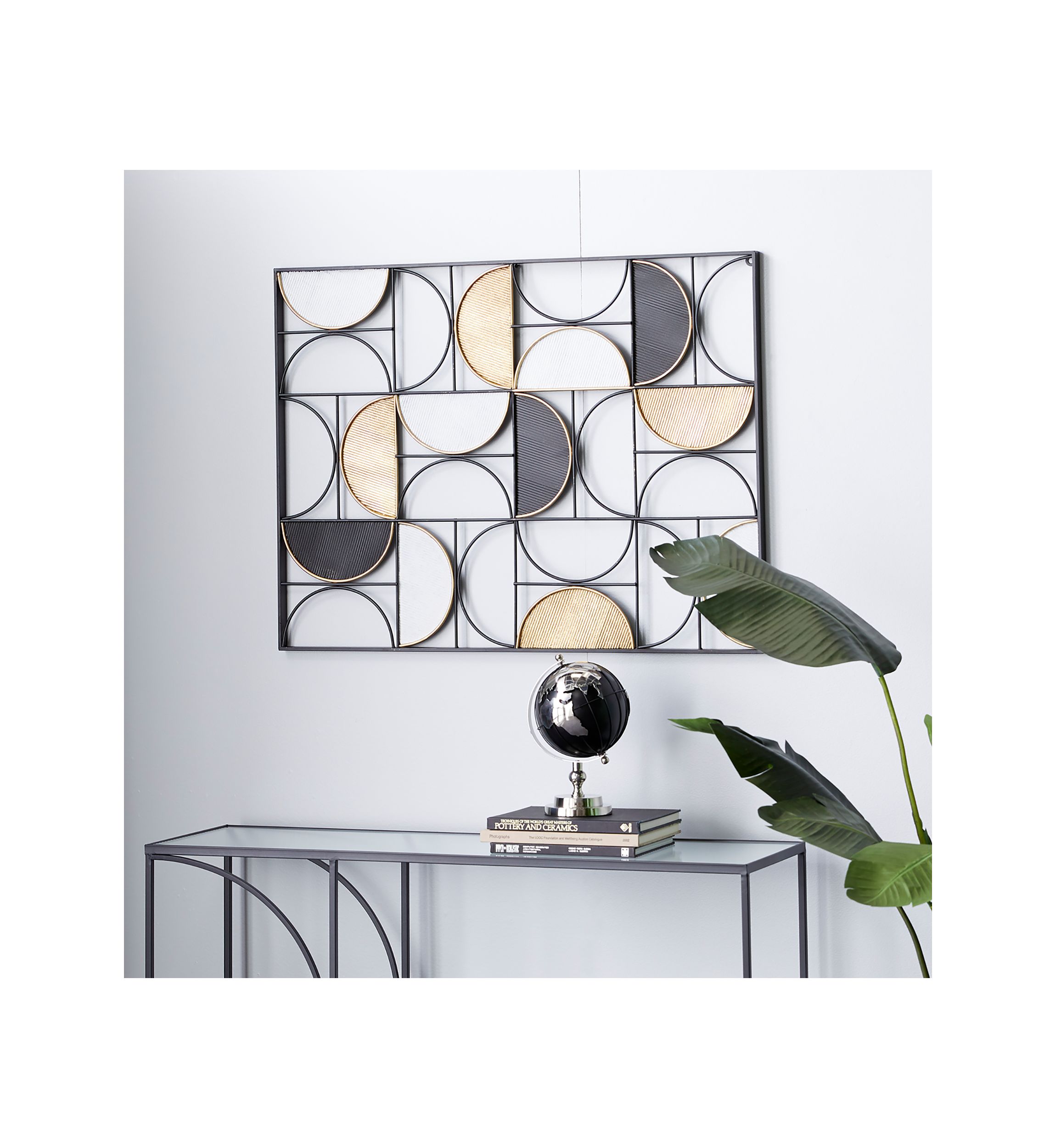 Contemporary Metal Wall Decor