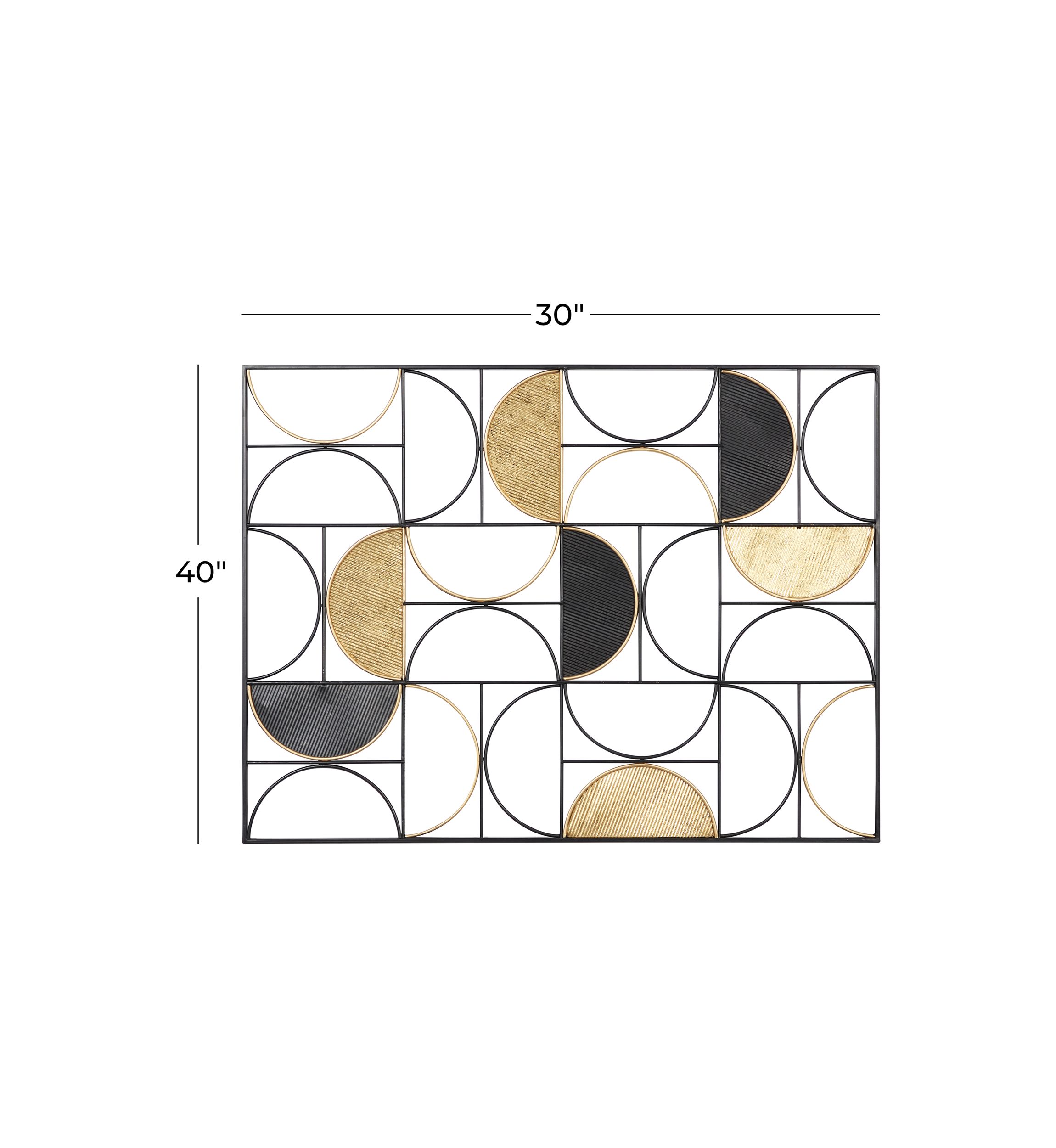 Contemporary Metal Wall Decor