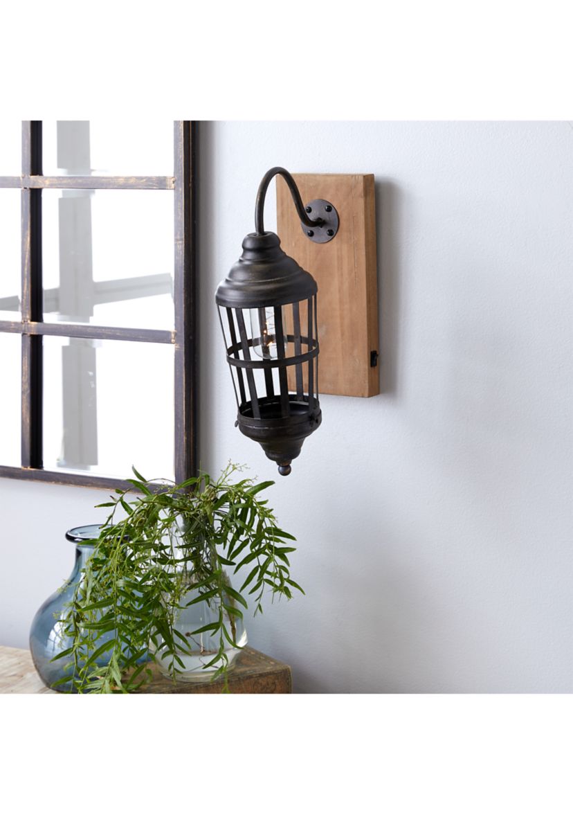 Industrial Metal Wall Sconce