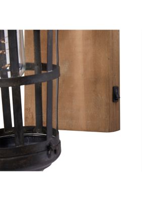 Industrial Metal Wall Sconce