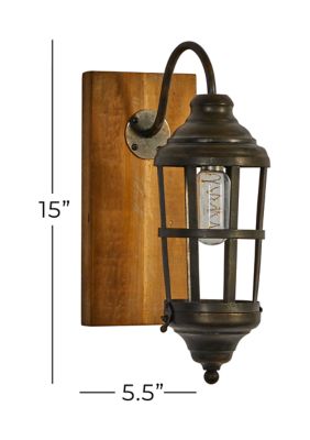 Industrial Metal Wall Sconce