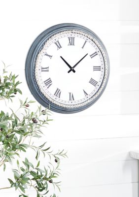 Farmhouse Metal Wall Clock