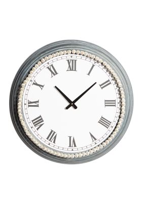 Farmhouse Metal Wall Clock