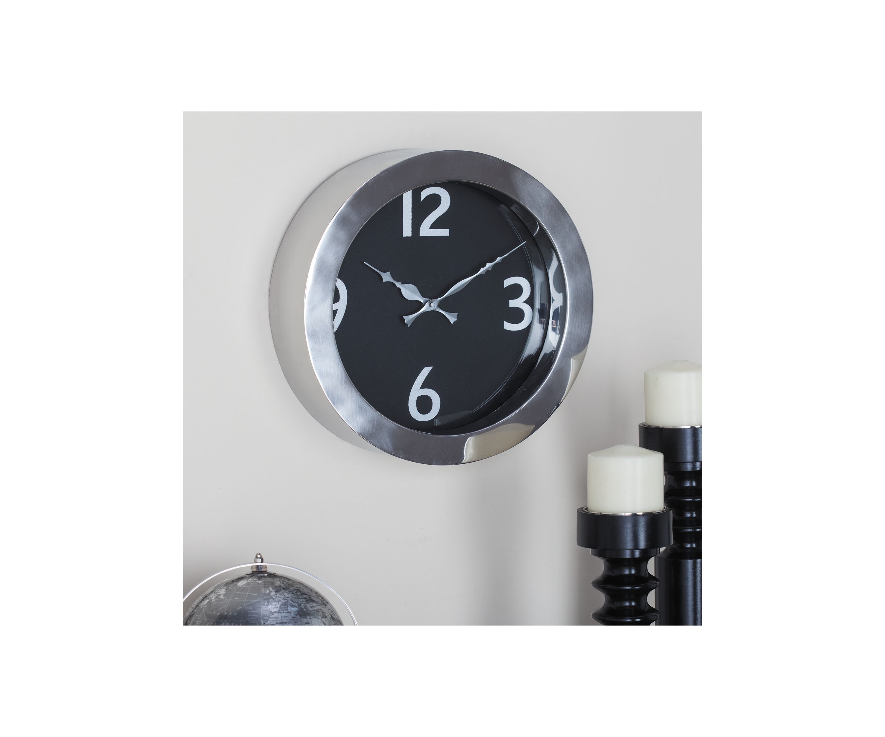 Stainless Steel  Wall Clock