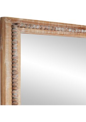 Bohemian Wood Wall Mirror