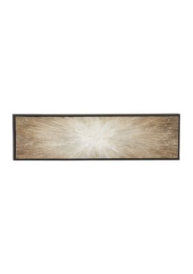 Glam Canvas Framed Wall Art