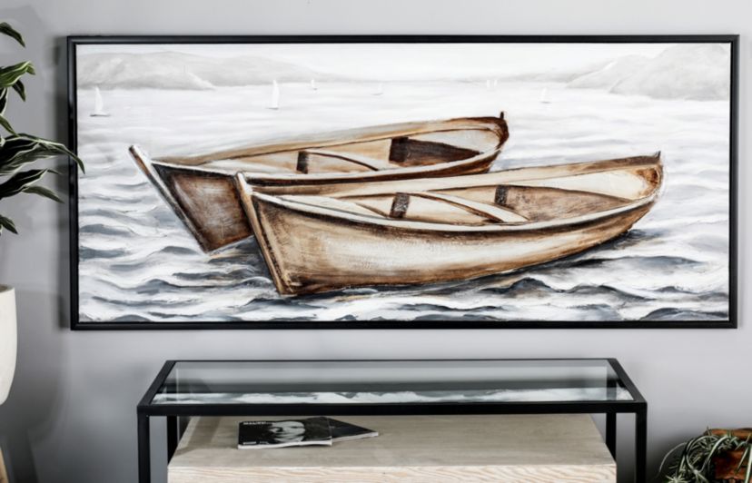 Coastal Canvas Framed Wall Art