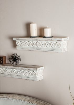 Vintage Wood Wall Shelf