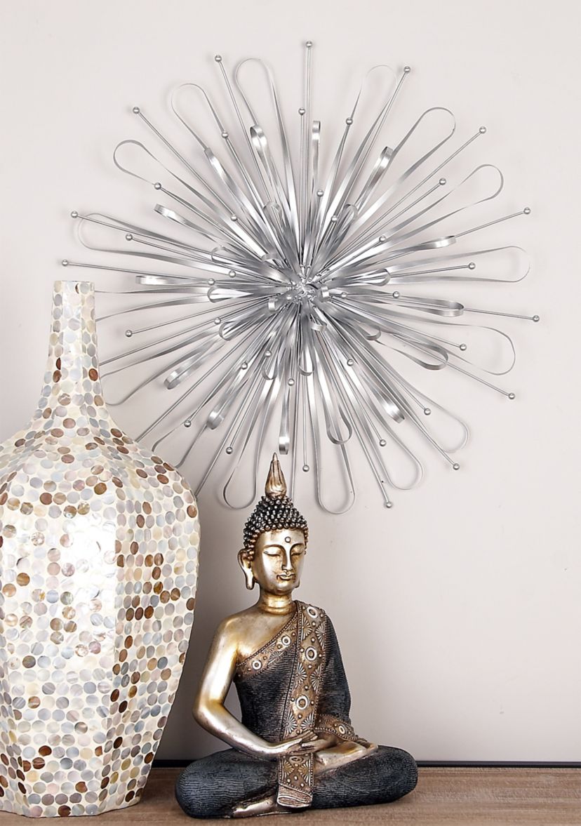 Contemporary Metal Wall Decor - Set of 3
