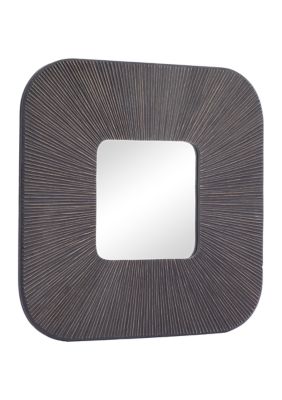 Modern Wood Wall Mirror