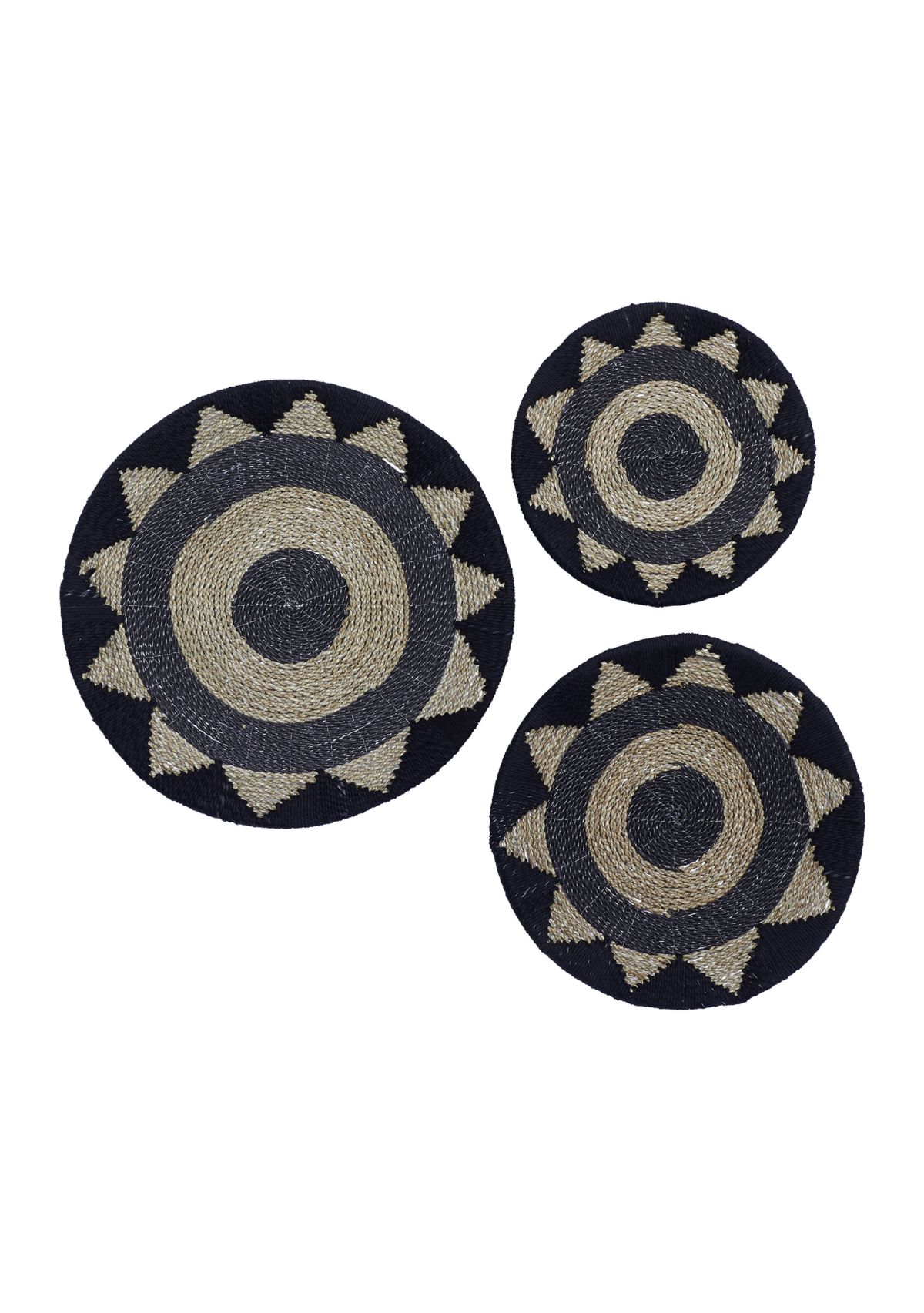 Bohemian Cotton Wall Decor - Set of 3