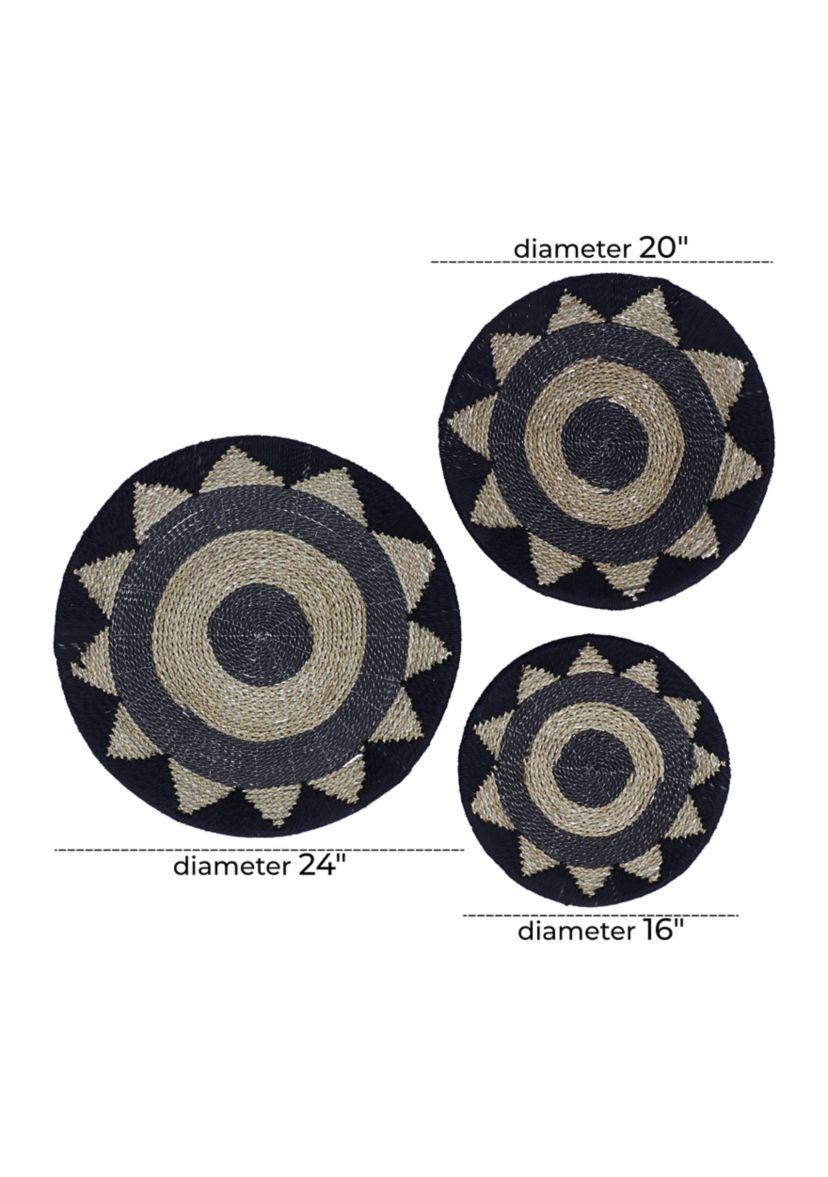 Bohemian Cotton Wall Decor - Set of 3