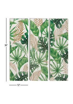 Fir Coastal Wall Décor - Set of 3