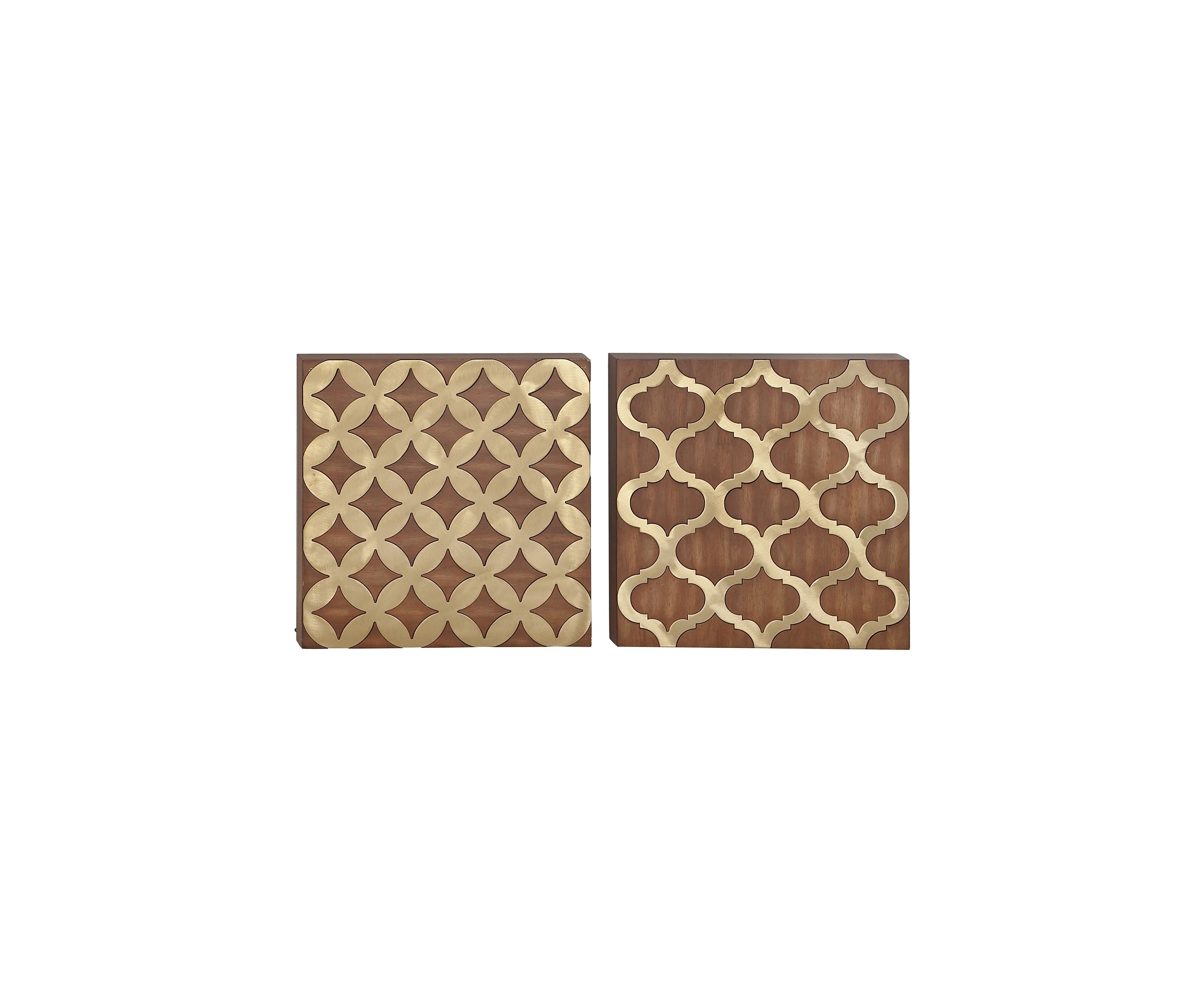 Pine Traditional Wall Décor - Set of 2