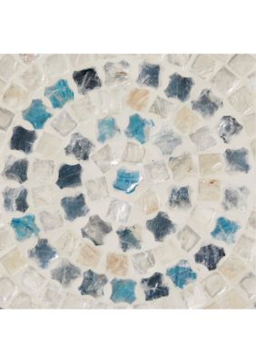 Coastal Mother of Pearl Shell Wall Decor