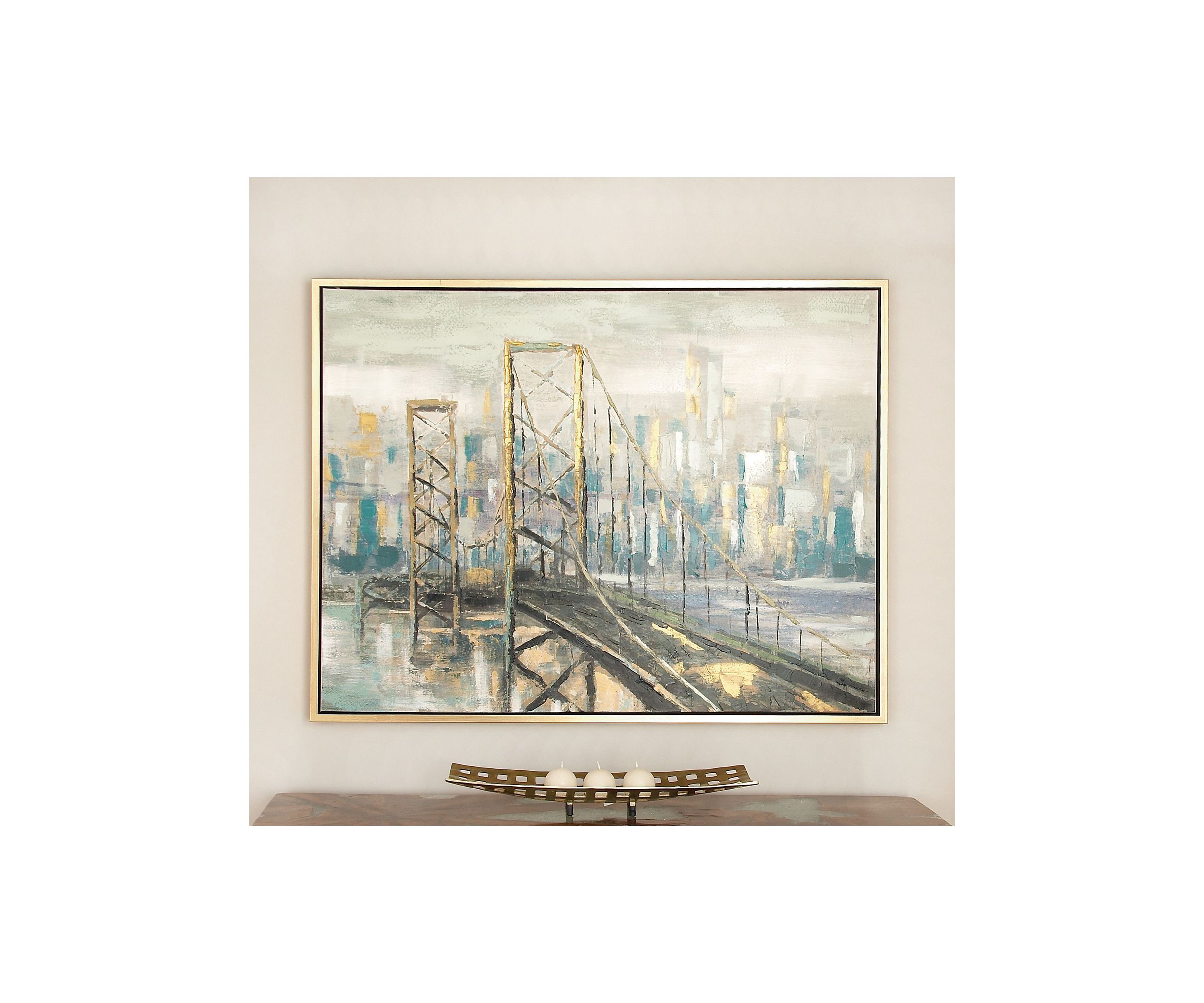 Traditional Polystone Framed Wall Art