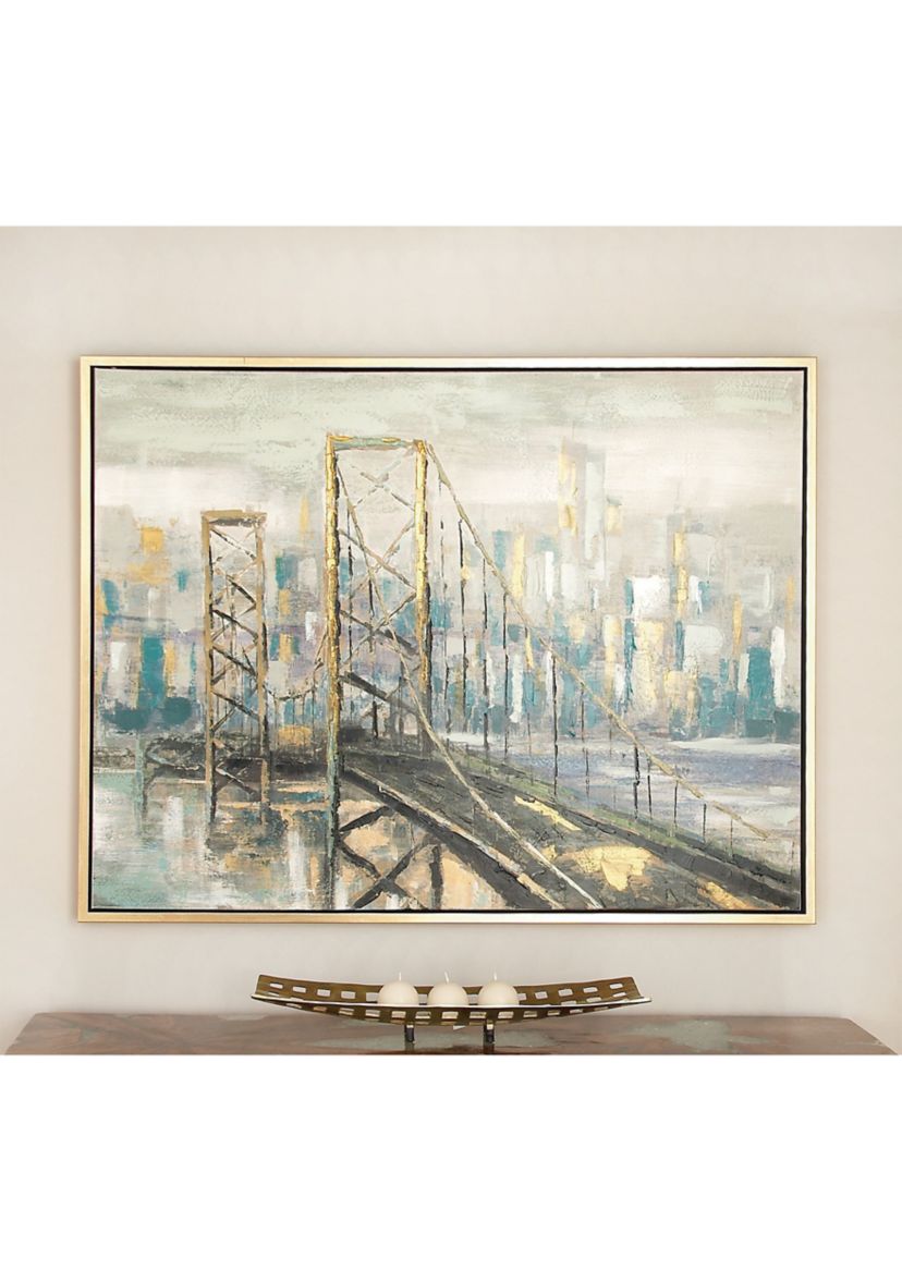 Traditional Polystone Framed Wall Art