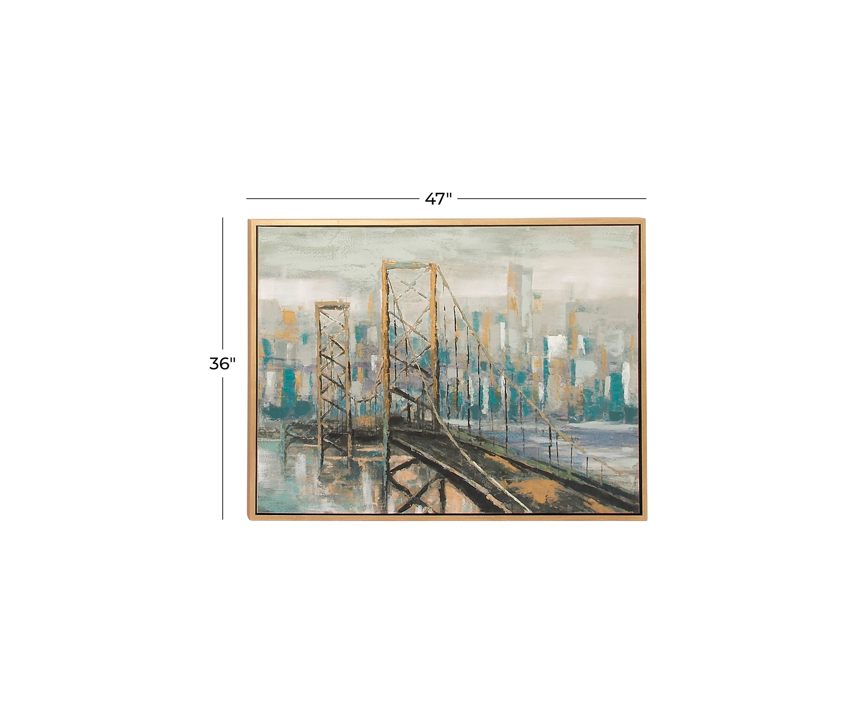 Traditional Polystone Framed Wall Art