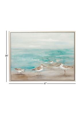 Coastal Canvas Framed Wall Art