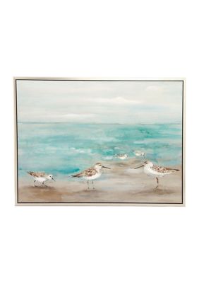 Coastal Canvas Framed Wall Art