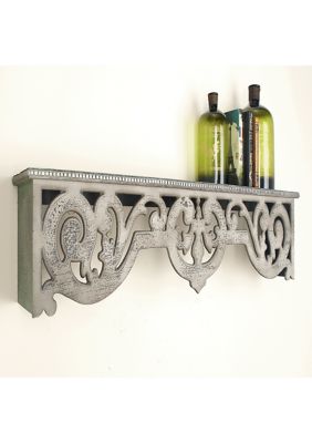 Farmhouse Wooden Wall Shelf